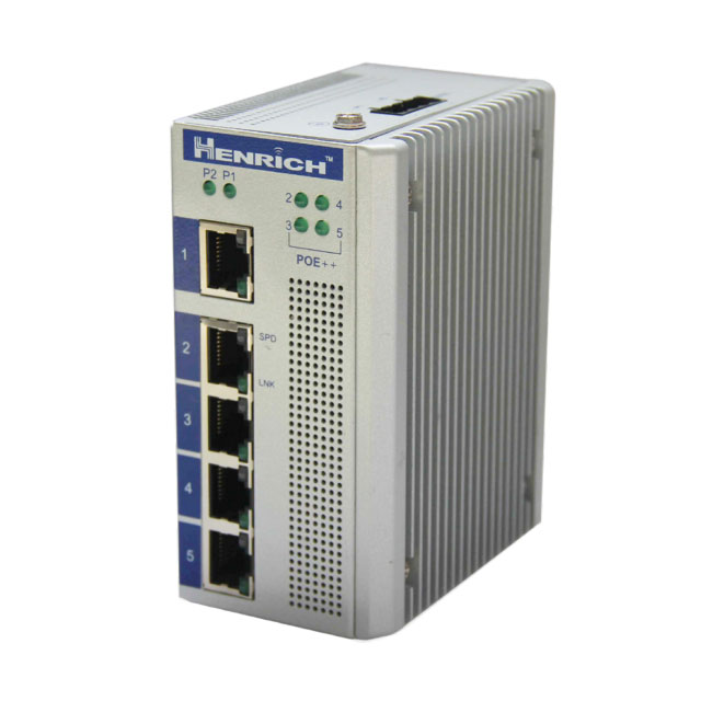 DIN-RAIL UNMANAGED INDUSTRIAL ET【HES5A-4E60-VL】