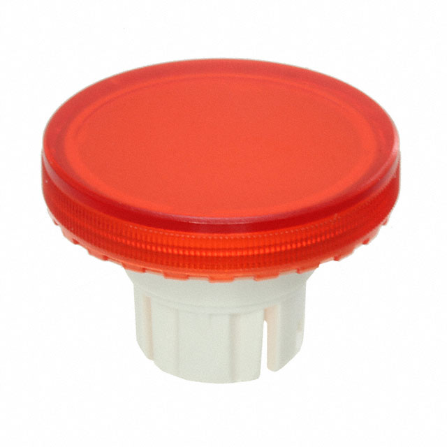 【61-9642.2】CONFIG SWITCH LENS RED ROUND[バルク]