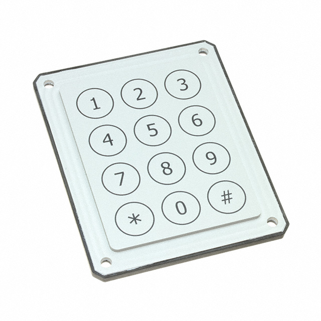 【PZ120RS】SWITCH KEYPAD 12KEY 0.2A 24V