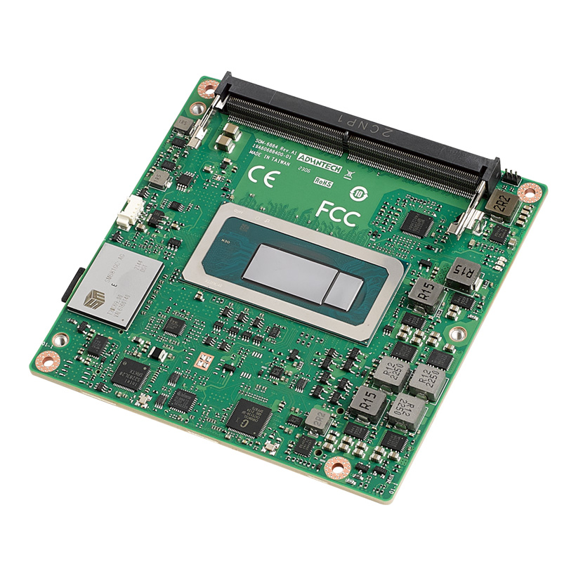 Intel Core i7プロセッサコンパクトモジュールType6【SOM-6884C7H-U5A1】