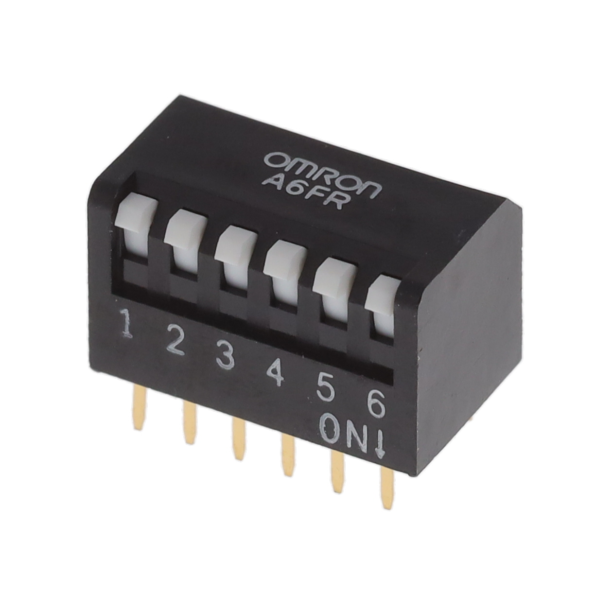 【A6FR-6101】SWITCH PIANO DIP SPST 0.025A 24V