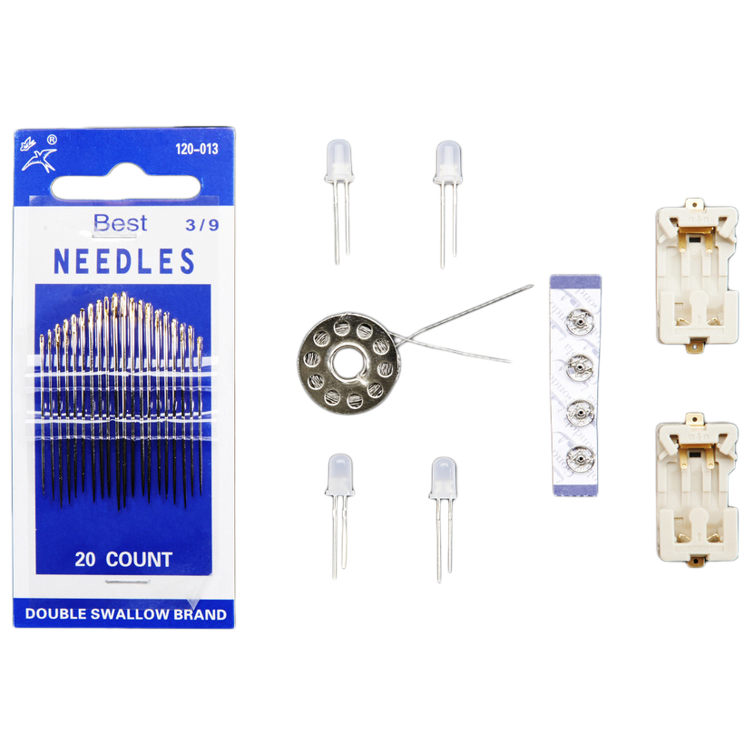 ADAFRUIT BEGINNER LED SEWING KIT【1285】