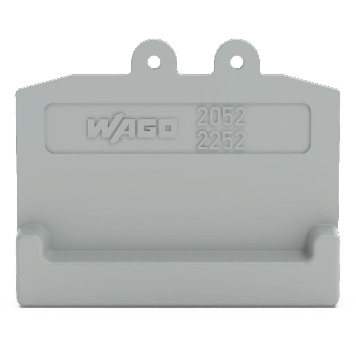 【2052-391】END PLATE GRAY