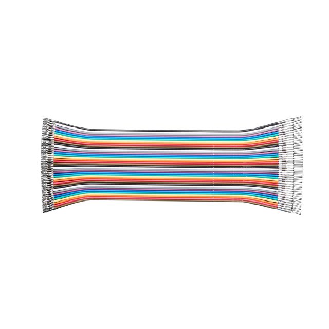 JUMPER WIRE M TO F 6" 28AWG【3633】