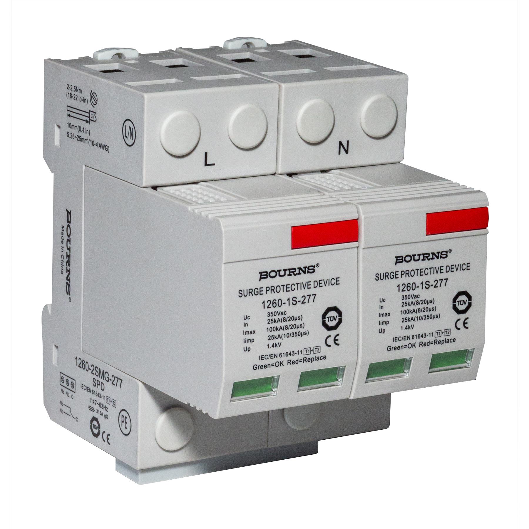 SPD 350VAC MCOV 2 POLE【1260-2NS-277】