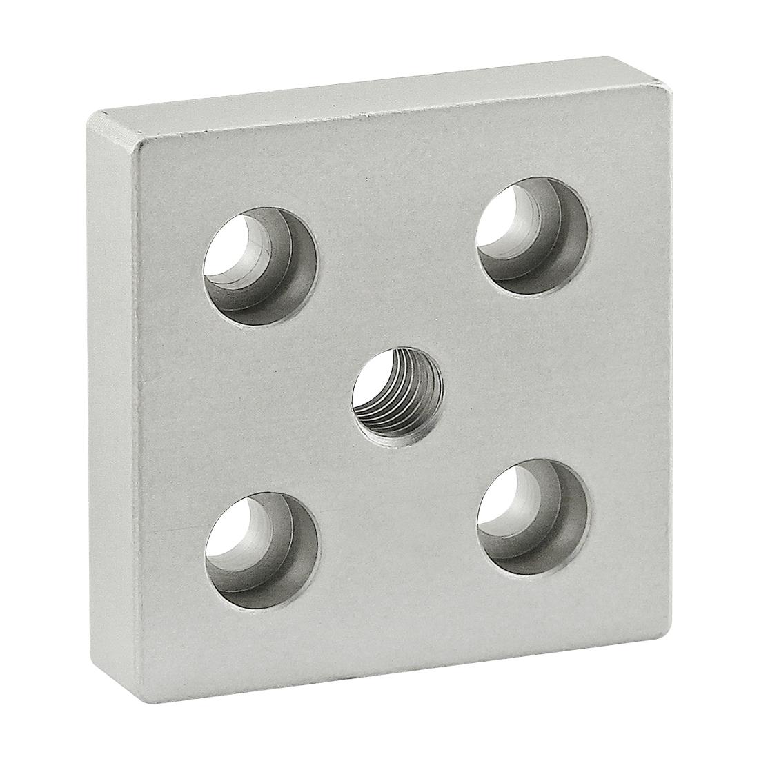 10 S 2" X 2" BASE PLATE W/ 3/8-1【2131】