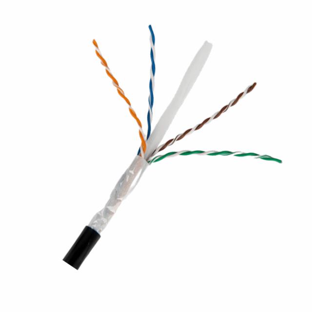 CBL CAT6 23AWG CMX 1000' BK【CAT6-3041D-UTP-B】