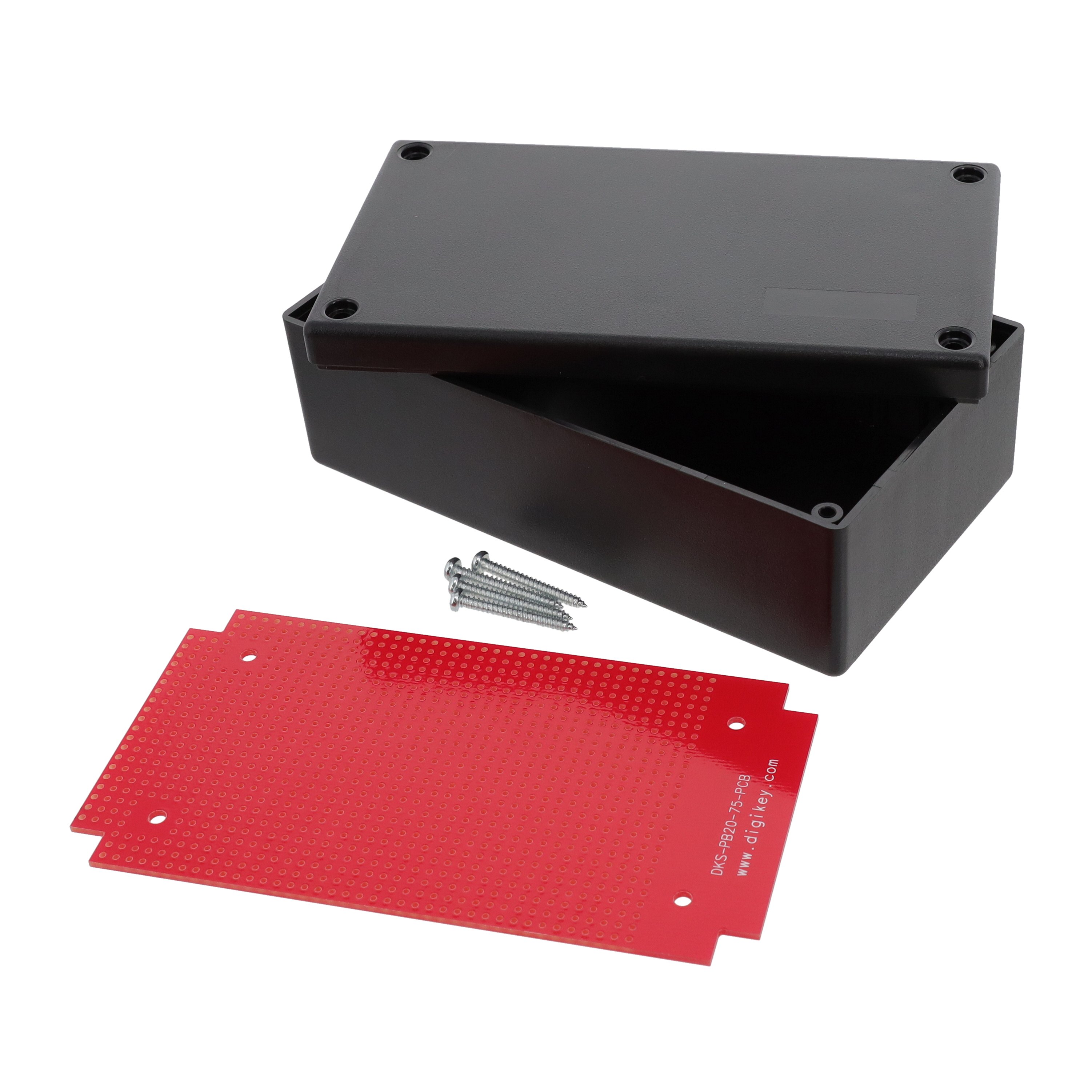 【DKS-PB20-75】BOX ABS BLACK 4.5"L X 2.3"W