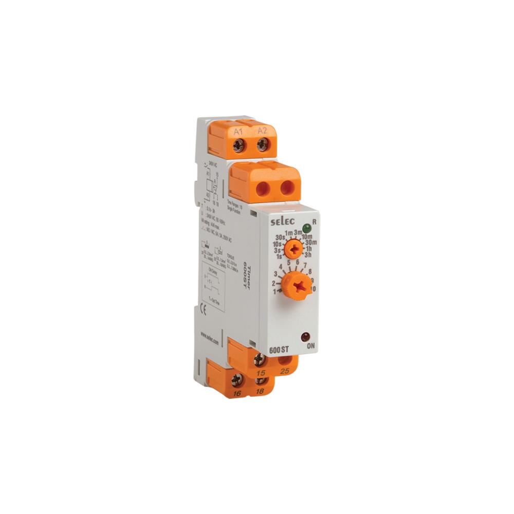 RELAY TIME DELAY 3HR 5A 250V【600ST-230V-CU】