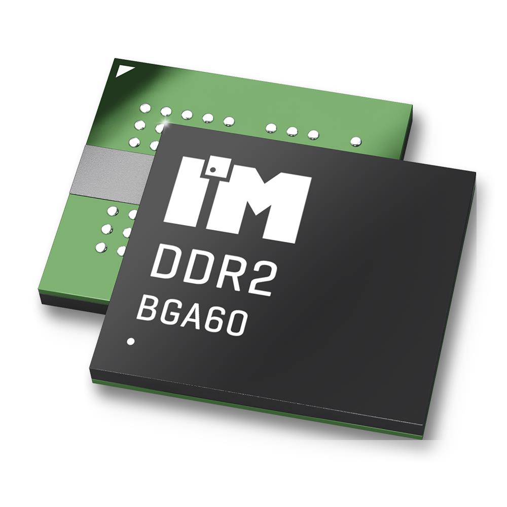 【IME1G08D2DEBG-25I】ECC DDR2, 1GB, 1.8V, 128MX8, 400