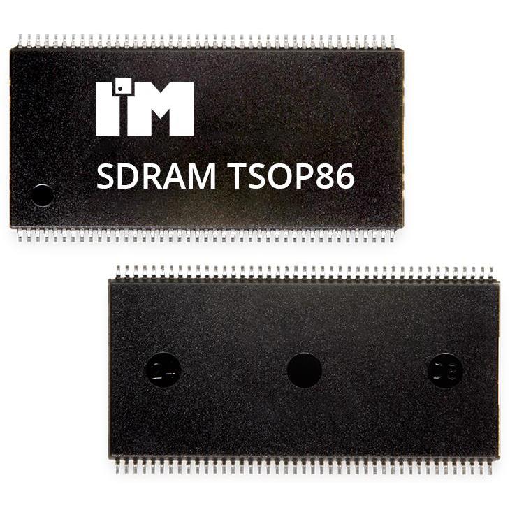【IME2532SDBETG-6I】ECC SDRAM, 256MB, 3.3V, 8MX32, 1