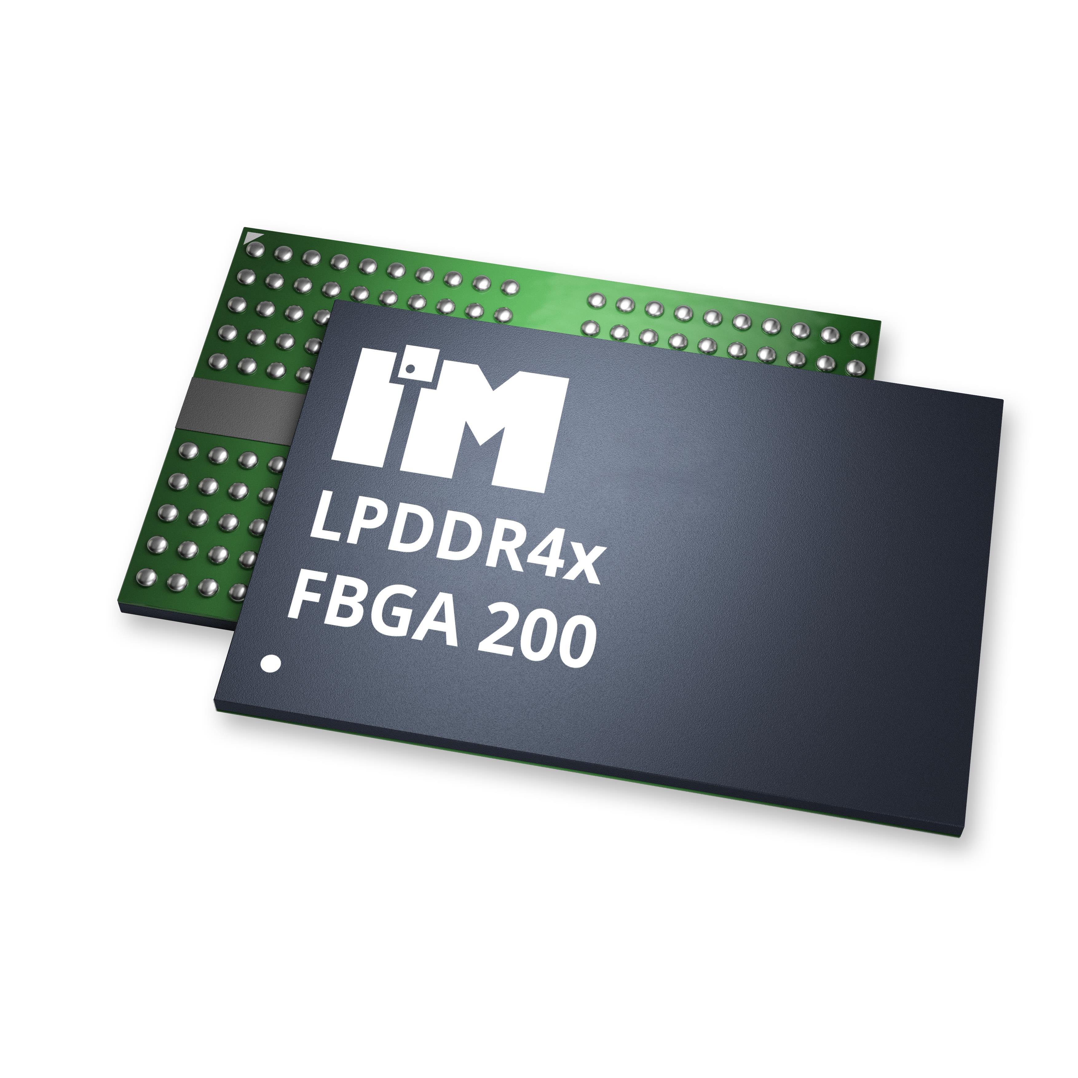 【IM8G32L4JCBG-046I】LPDDR4X 8GB 256MX32 2133MHZ FBGA