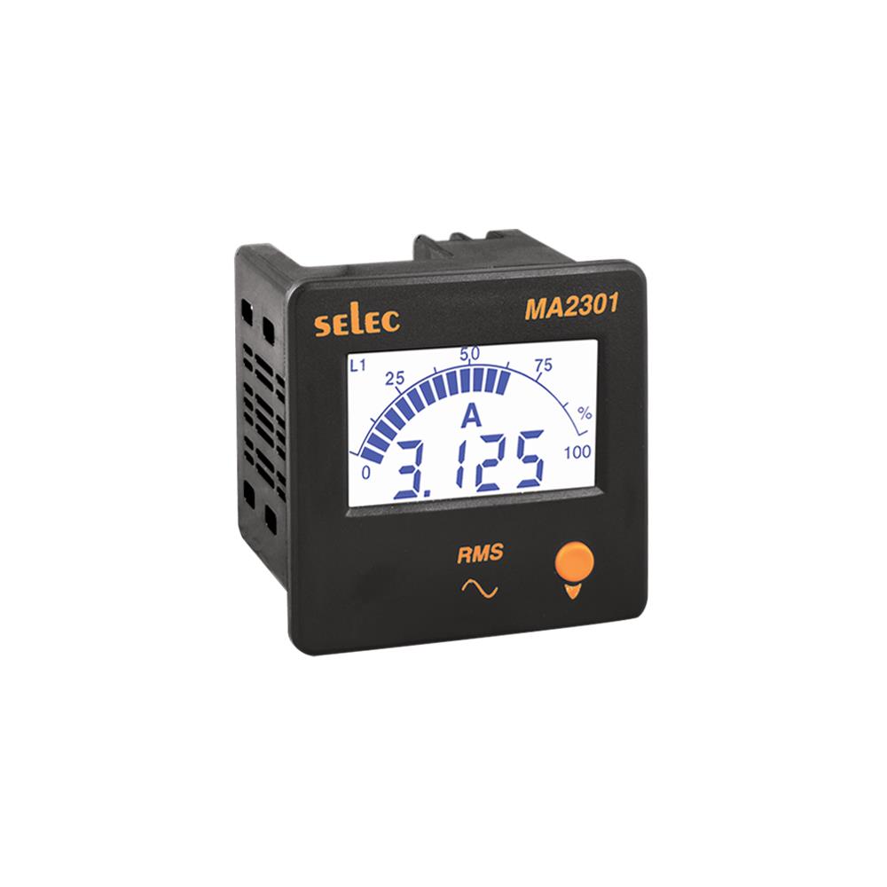 【MA2301-230V-CE】3 DIGITAL AMMETER WITH LCD DISPL