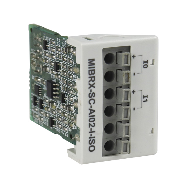 MIBRX SLOT CARD - 2 ANALOG INPUT【MIBRX-SC-AI02-I-ISO】