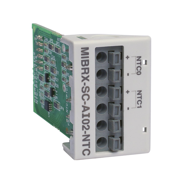 MIBRX SLOT CARD - 2 ANALOG INPUT【MIBRX-SC-AI02-NTC】