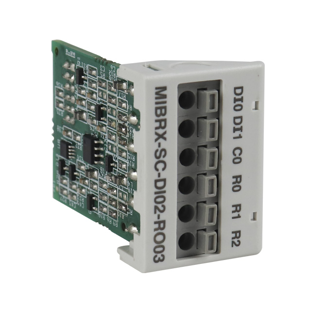 MIBRX SLOT CARD - 2 DIGITAL INPU【MIBRX-SC-DI02-RO03】
