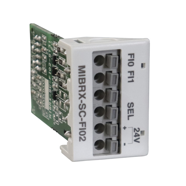 【MIBRX-SC-FI02】MIBRX SLOT CARD - 2 FAST INPUTS