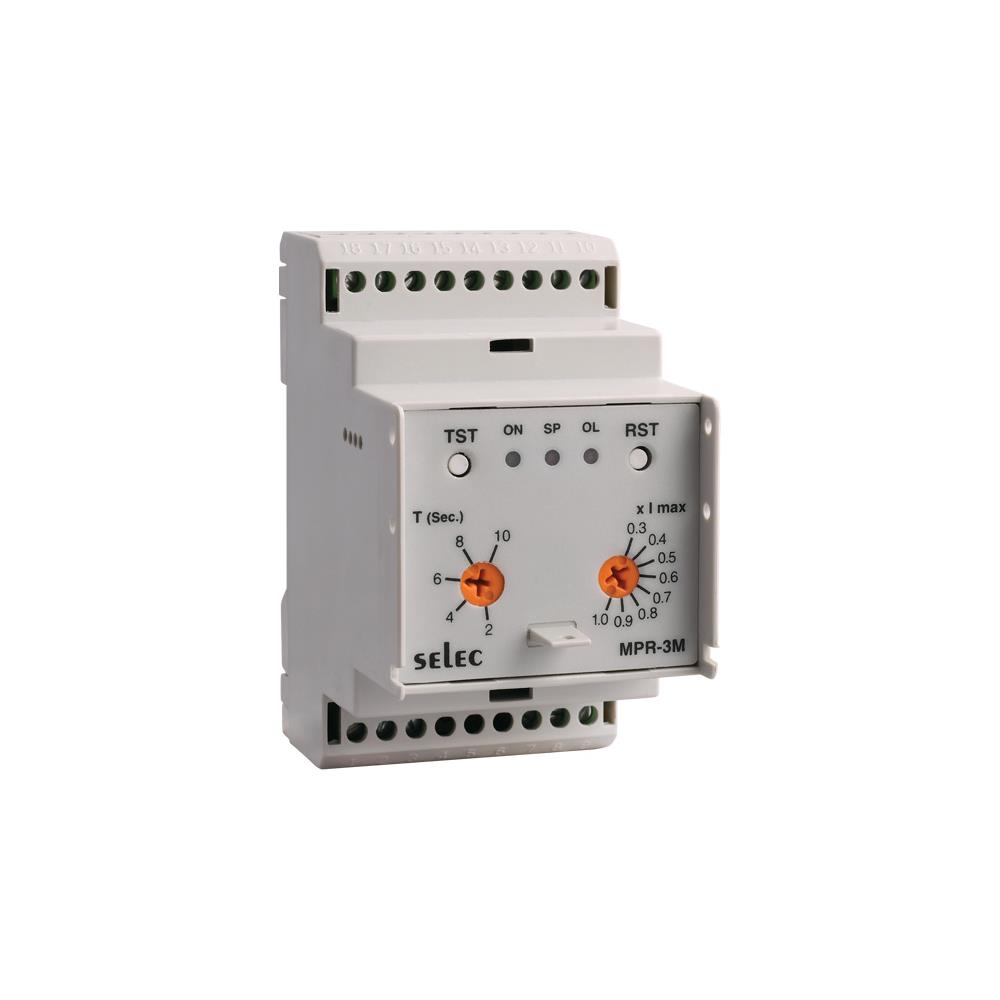 【MPR-3M-2-415V】ANALOG MOTOR PROTECTION RELAY, 2