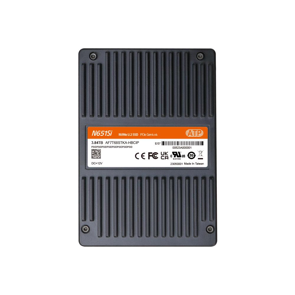 SSD 3.84TB 2.5" TLC NVME【AF3T84STKA-HBCIP】