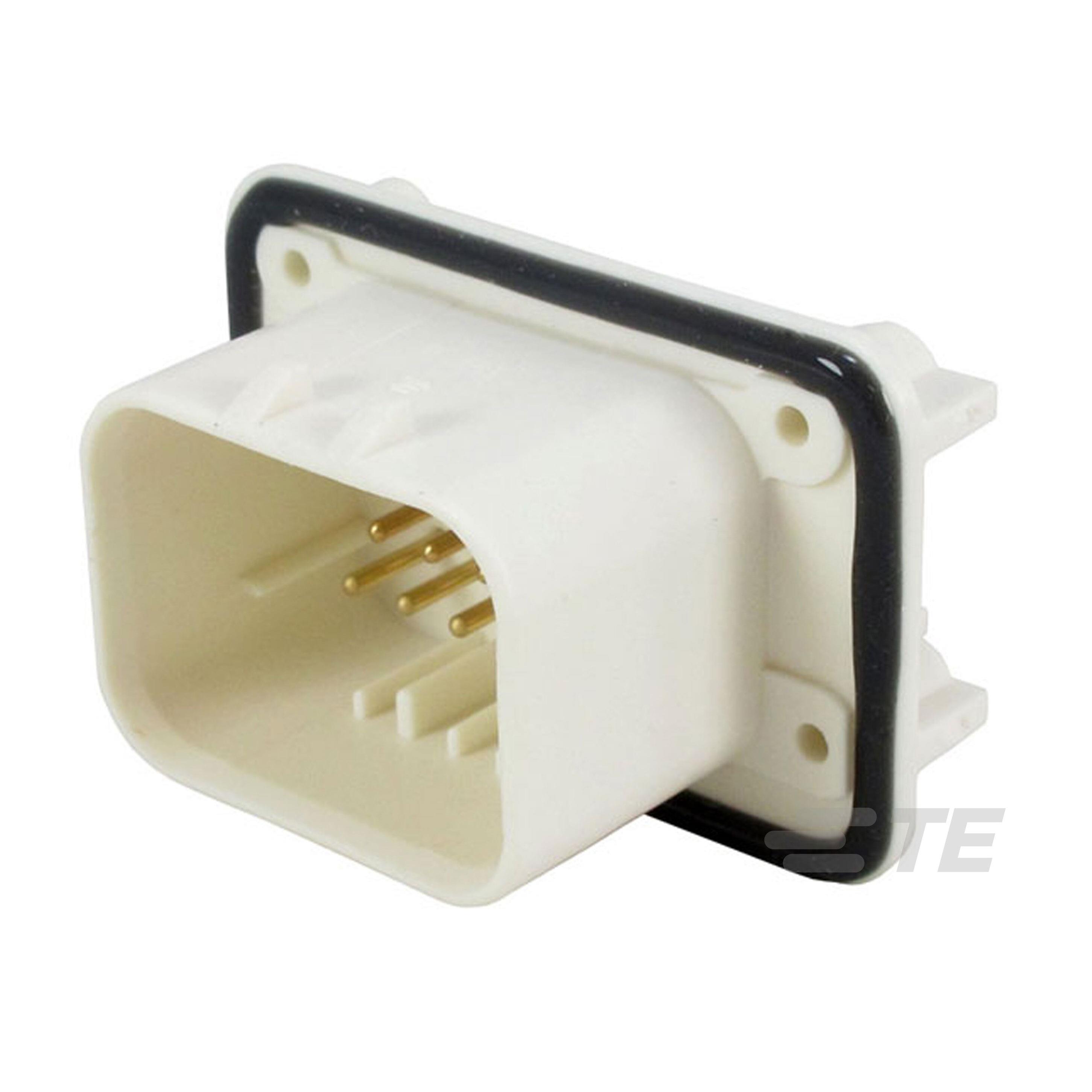 CONN HEADER R/A 14POS 4MM【1-776267-2】