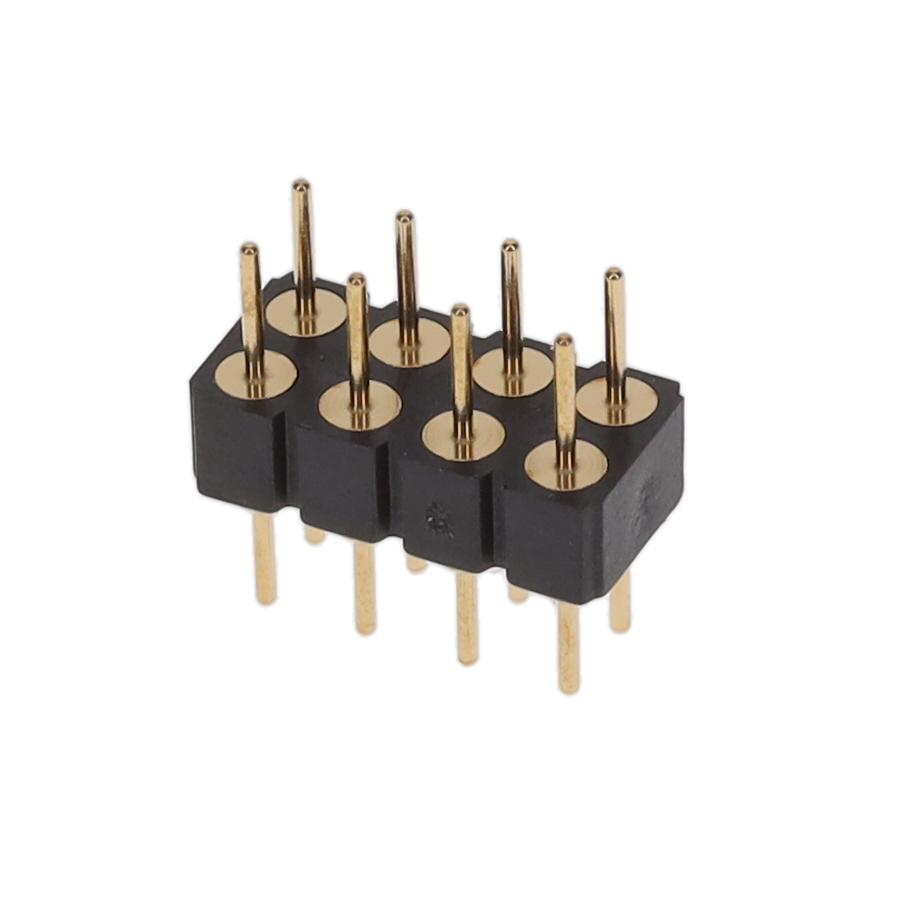 Conn Header CONN HEADER VERT 8POS 2.54MM 450-10-208-00-006000 Mill-Max ...
