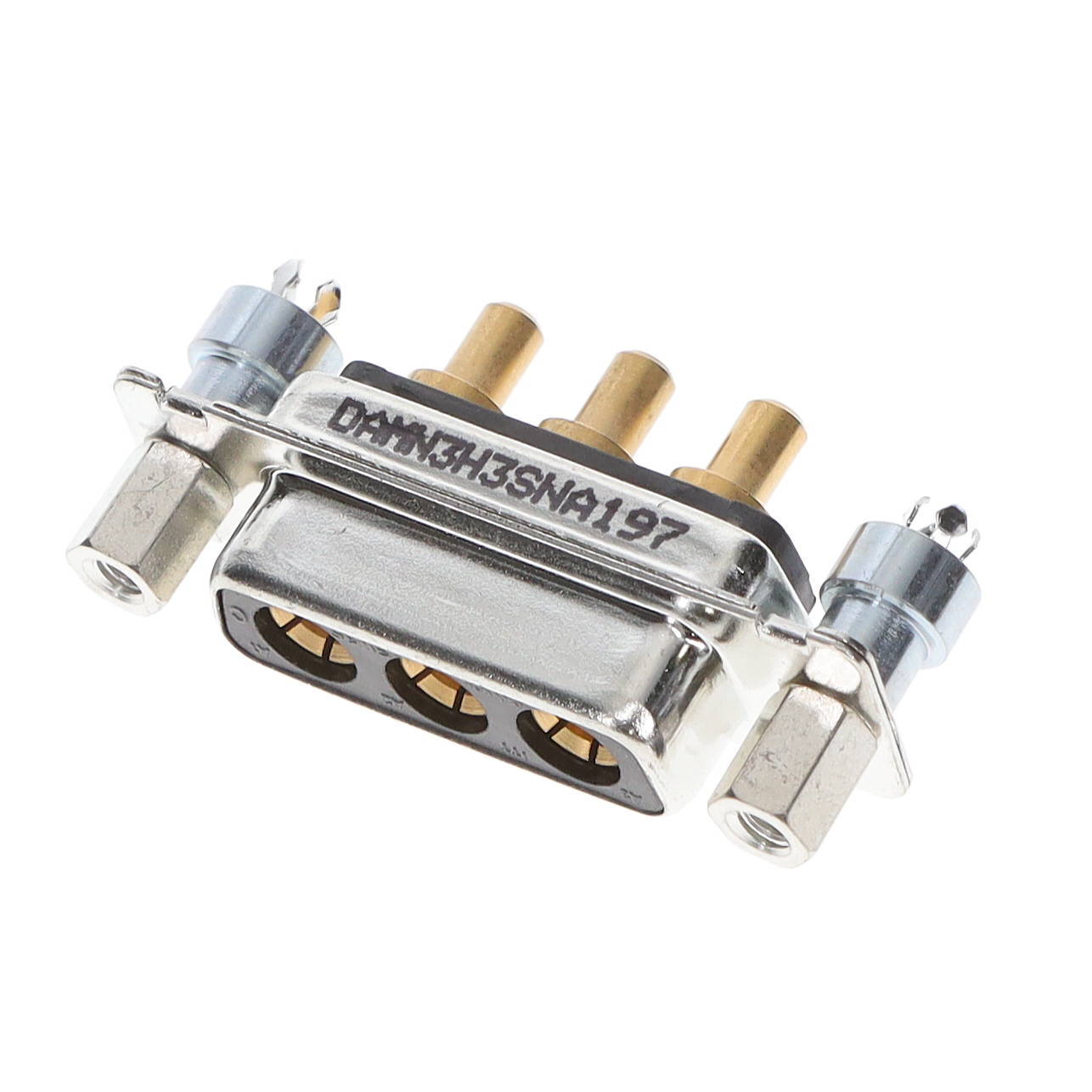 【DAMN-3H3S-N-A197】CONN D-SUB RCPT 3POS PNL MT SLDR