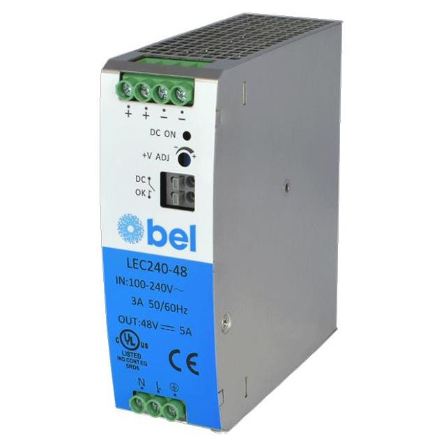 【LEC240-12】AC/DC DIN RAIL SUPPLY 12V 192W