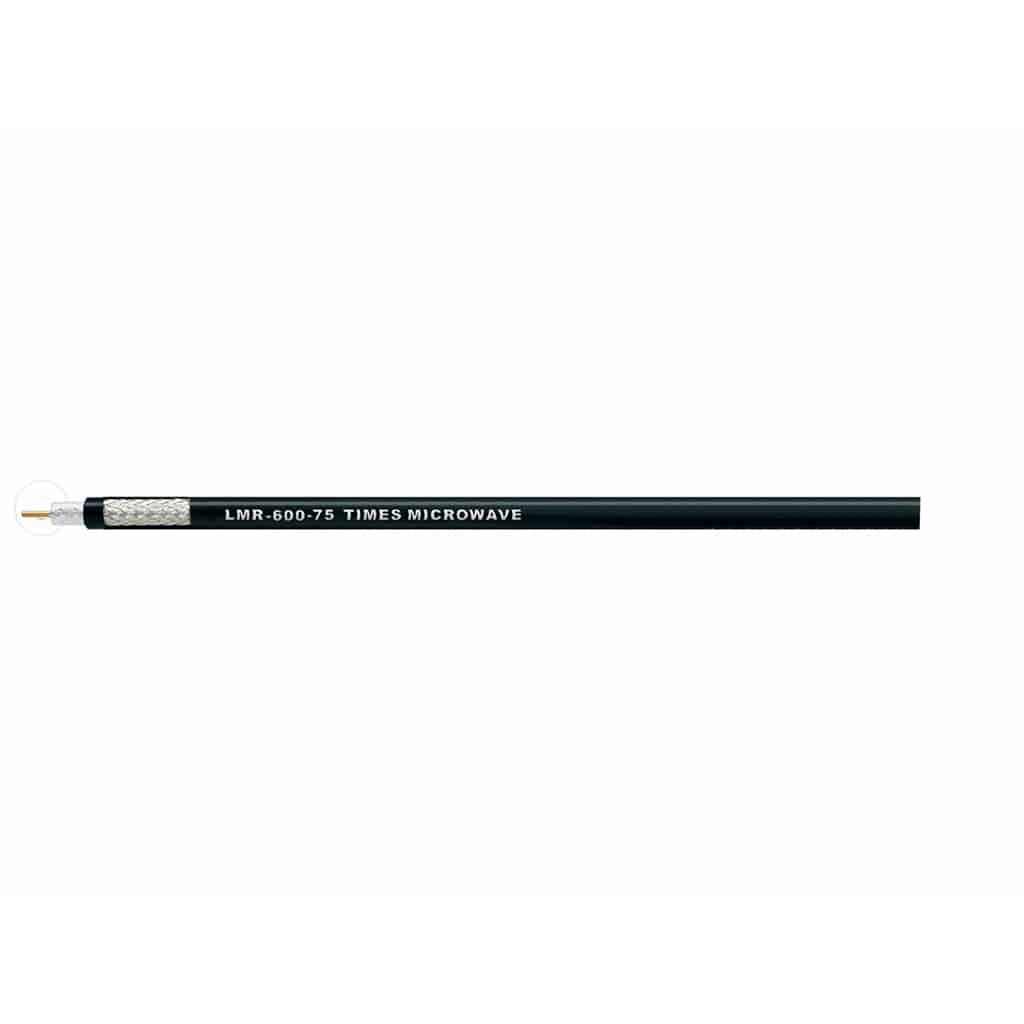 STANDARD CABLE, BLK PE  JKT FOOT【LMR-600-75】