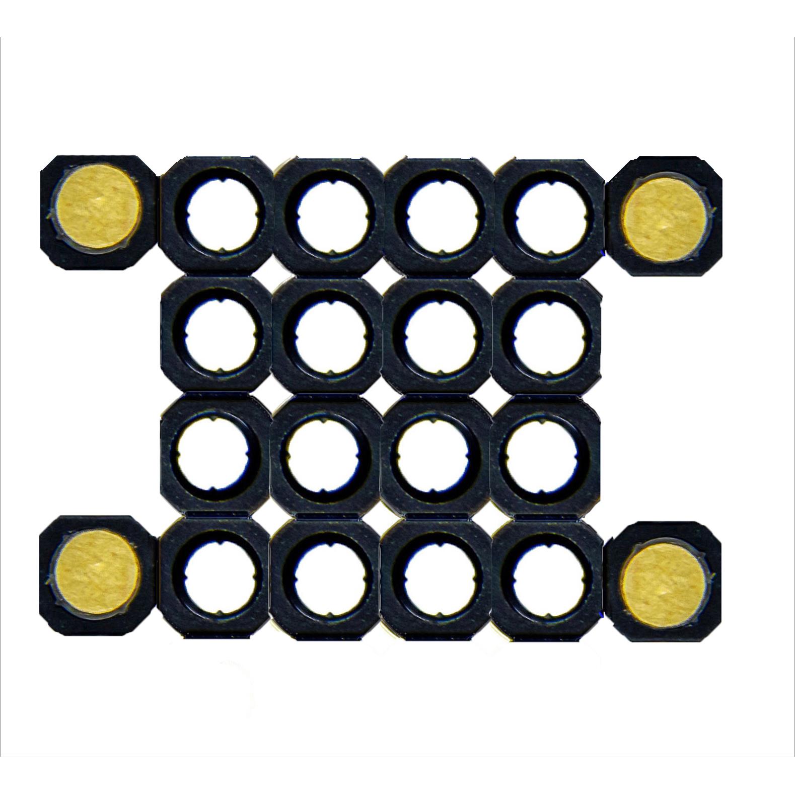 【MLPS-B-1-0404-AA-4】MODULAR LIGHT PIPE SYSTEM, BEZEL