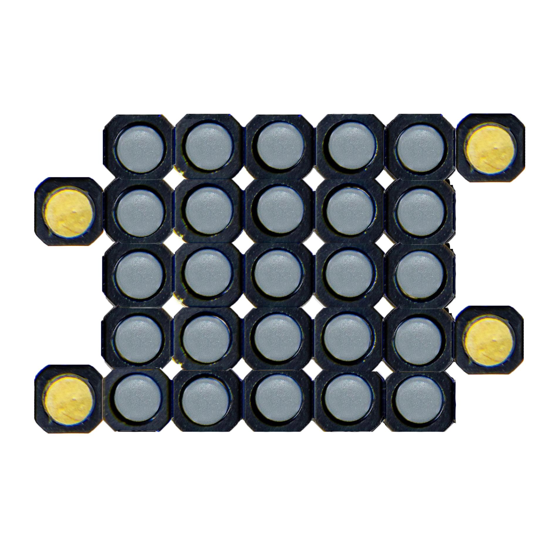 【MLPS-B-2-0505-BB-4-PLPC2-7MM】MODULAR LIGHT PIPE SYSTEM, BEZEL
