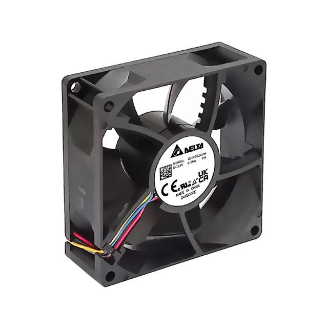 AXIAL 80X80X25.4MM 24V PWM IP55【QFR0824UHP5】