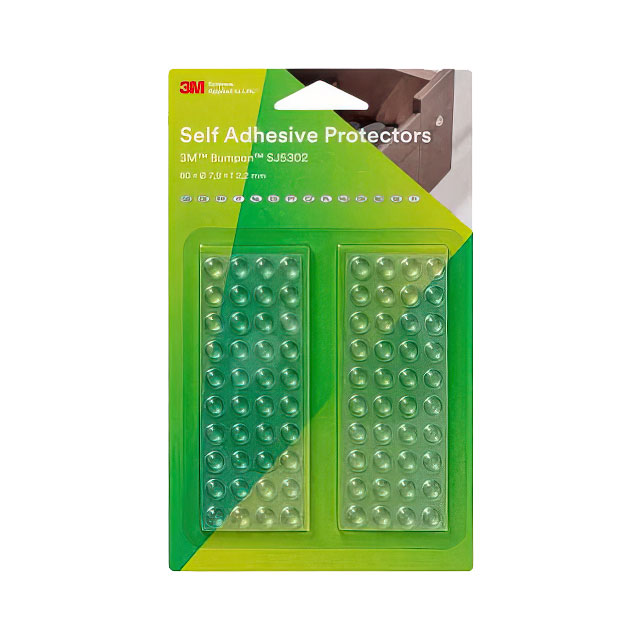 BUMPER SJ5302 CLEAR 80 PER PACK【SJ5302-BLISTERPACK】