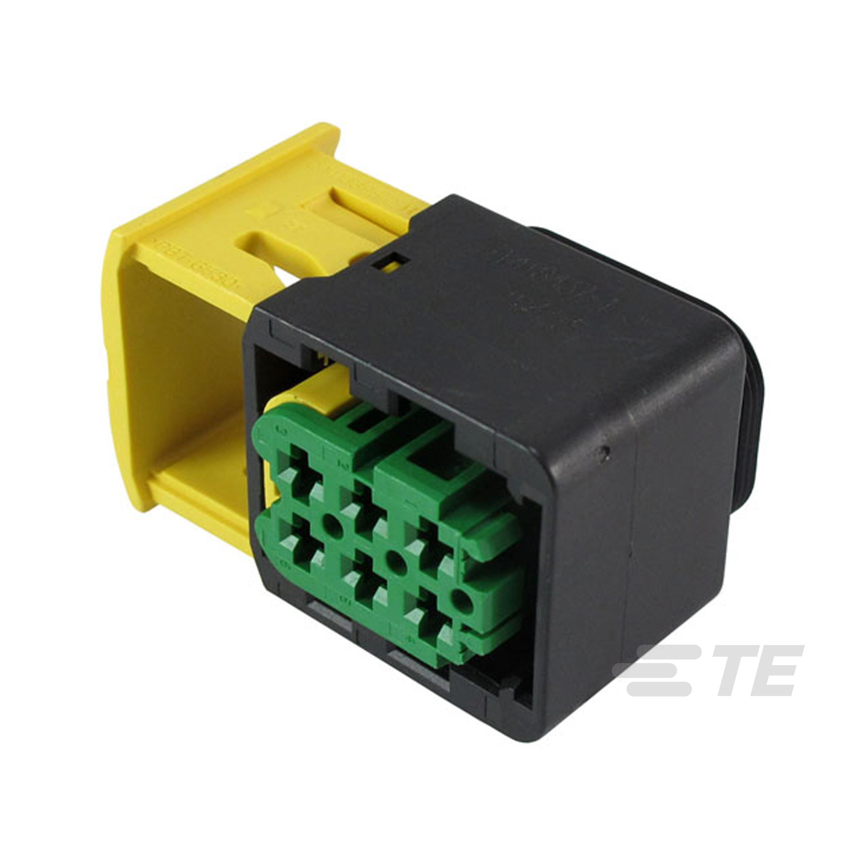 CONN RCPT HSG 6POS 6.00MM【3-1418437-1】