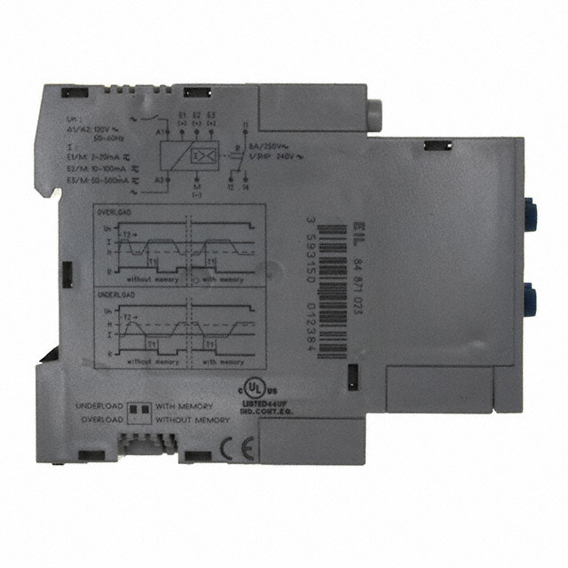 【84871033】RELAY MONITOR CURRNT 0.1-10A ADJ