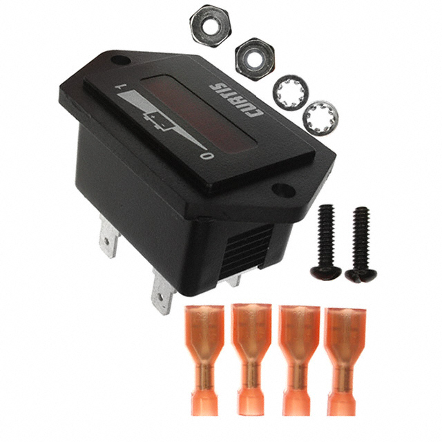 【906T12BNMAO】VOLTMETER 0-12VDC LED PANEL MNT