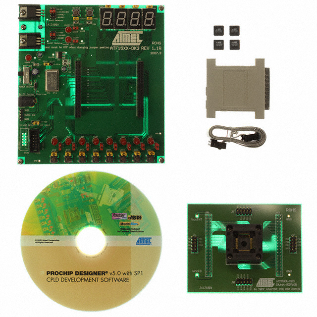 【ATF15XX-DK3】KIT DEV FOR ATF15XX CPLD'S