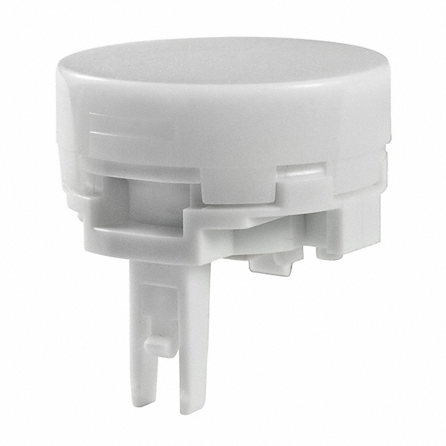 CAP PUSHBUTTON ROUND WHITE【AT4012BJ】