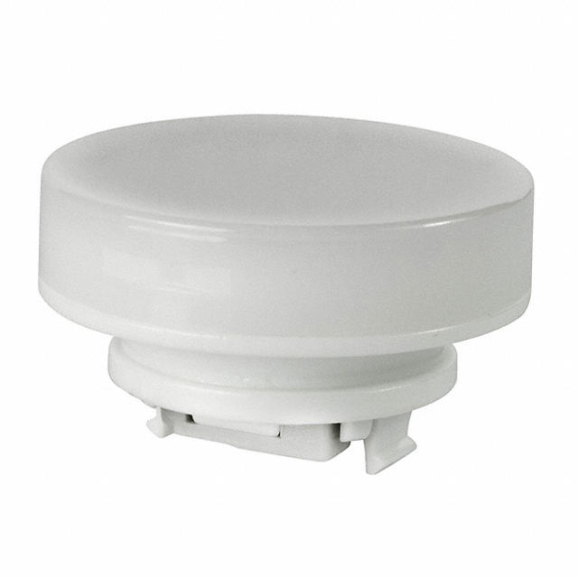 CAP PUSHBUTTON ROUND WHITE【AT4054BJ】