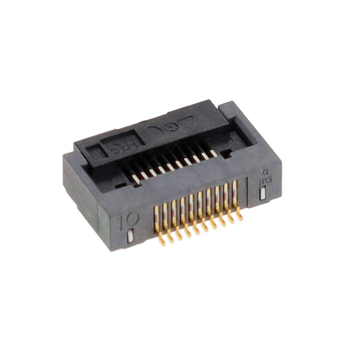 【FH28K-10S-0.5SH】CONN FFC BOTTOM 10POS 0.5MM R/A