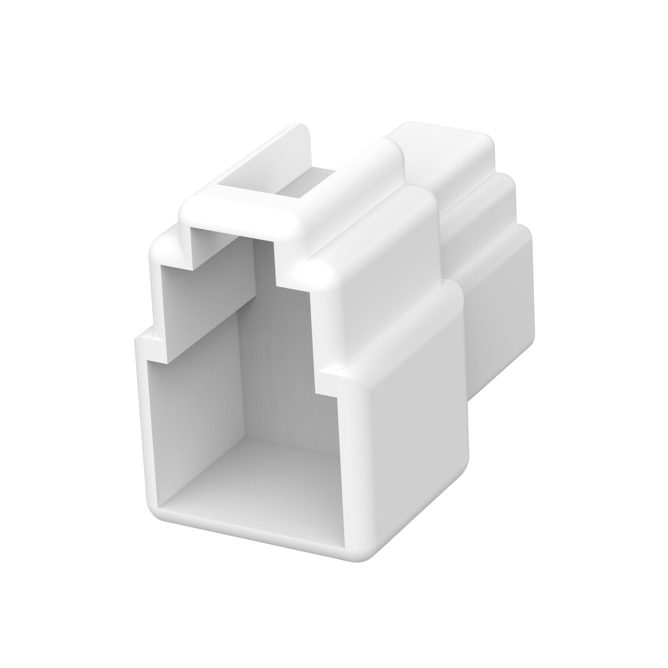 CONN MALE TAB HSG 0.25 3POS NAT【1-172131-1】