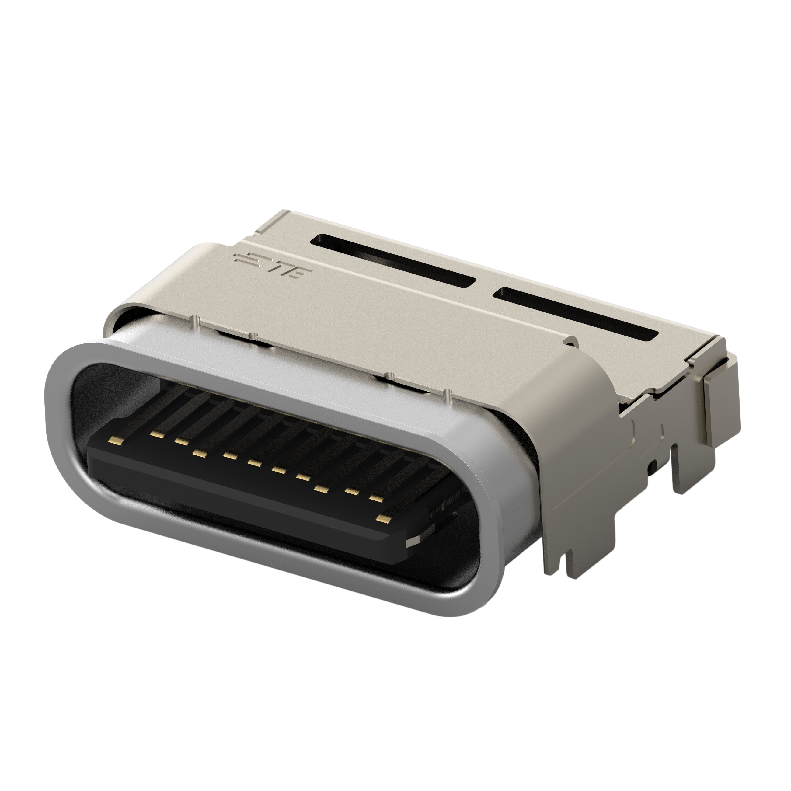 【1-2305018-2】USB TYPE C, REC ON BOARD DUAL SM