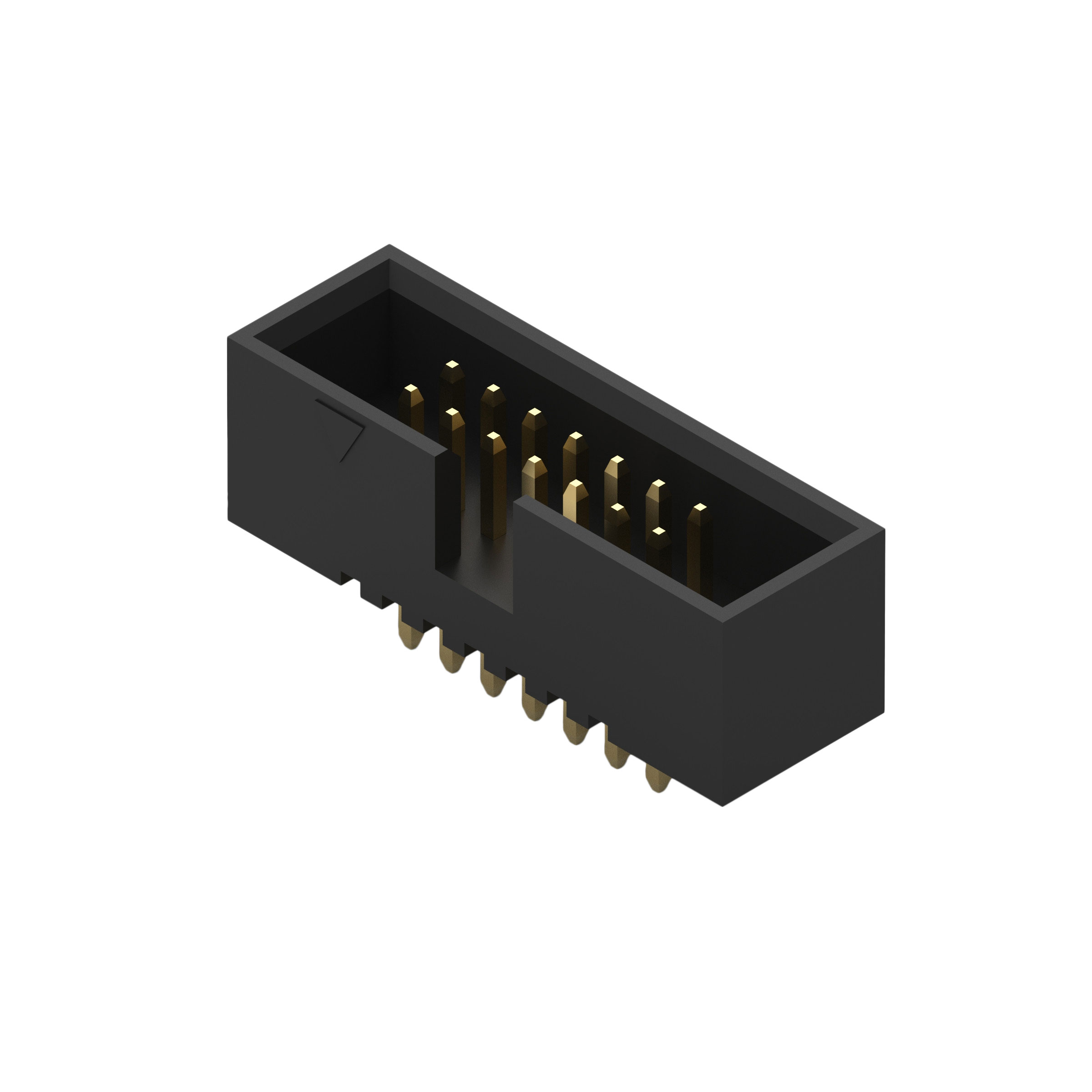 【62701421621】WR-BHD 1.27MM MALE BOX HEADER