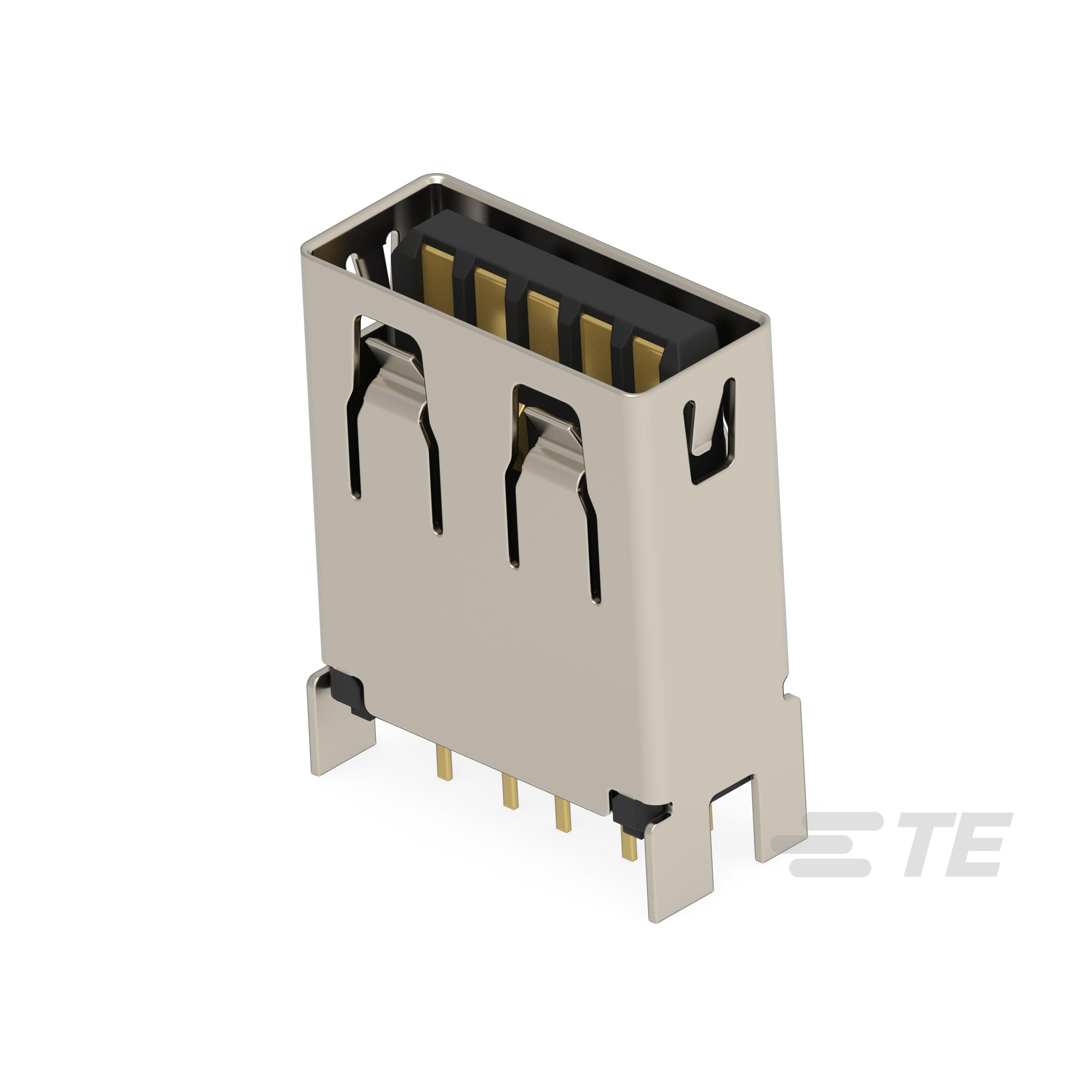 VERTICAL USB 3.2 A (SHIELD LEG S 2438987-3 TE Connectivity(Tyco  Electronics)製｜電子部品・半導体通販のマルツ