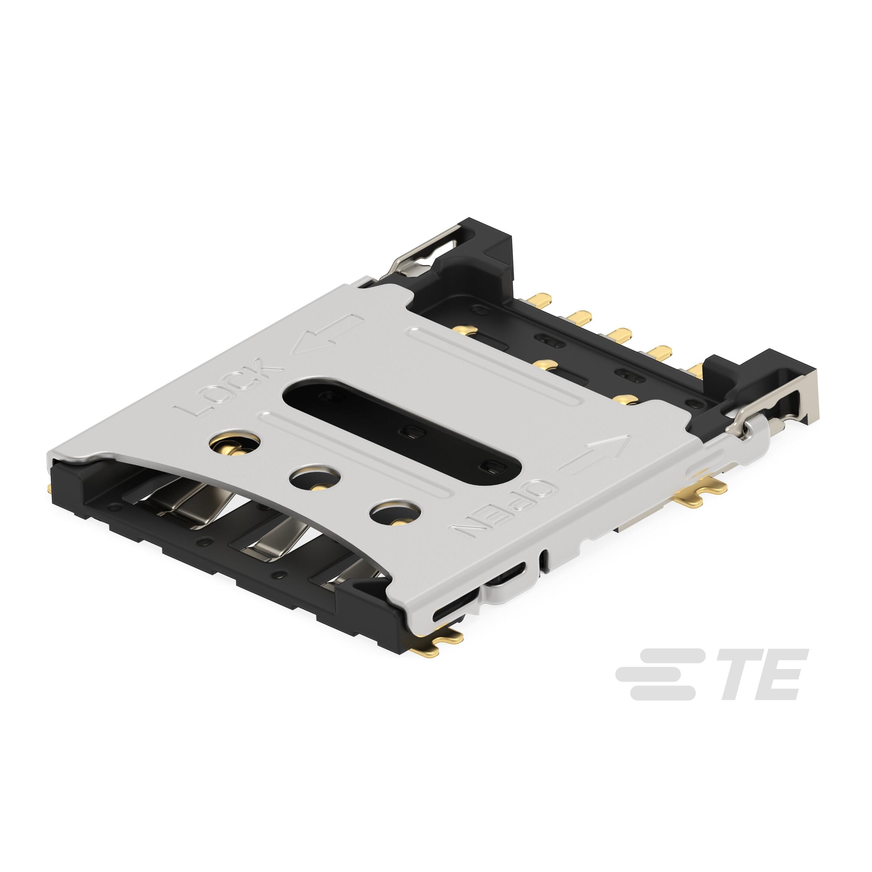 【2452796-1】CONN NANO SIM CARD R/A SMD [digi-reel品]