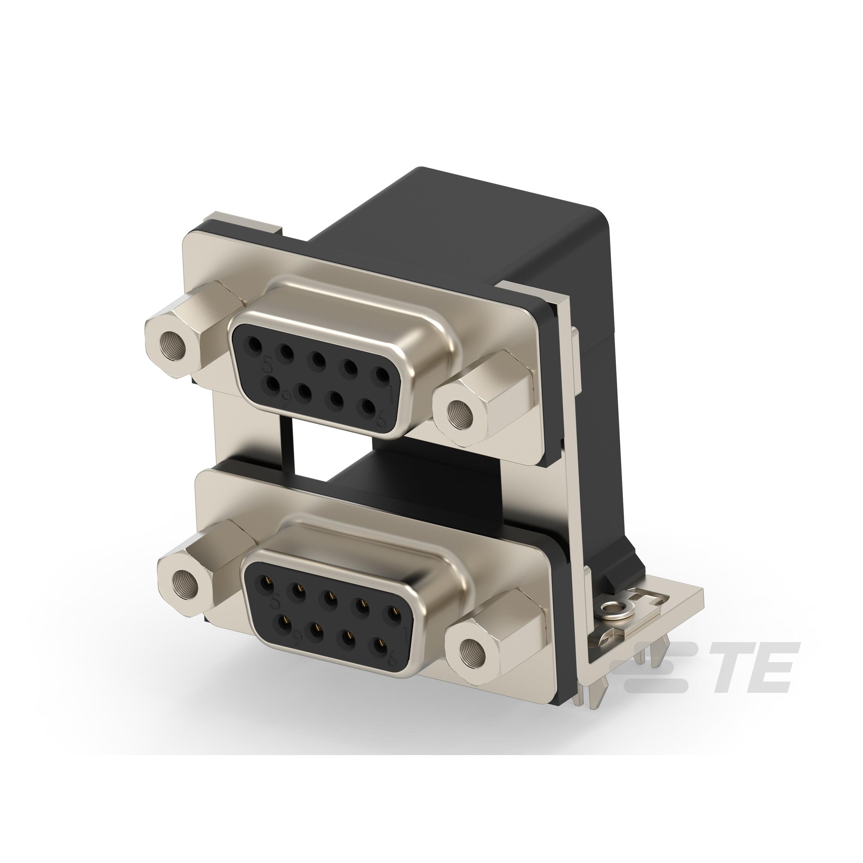 CONN D-SUB RCPT 9POS R/A SLDR【2454917-2】
