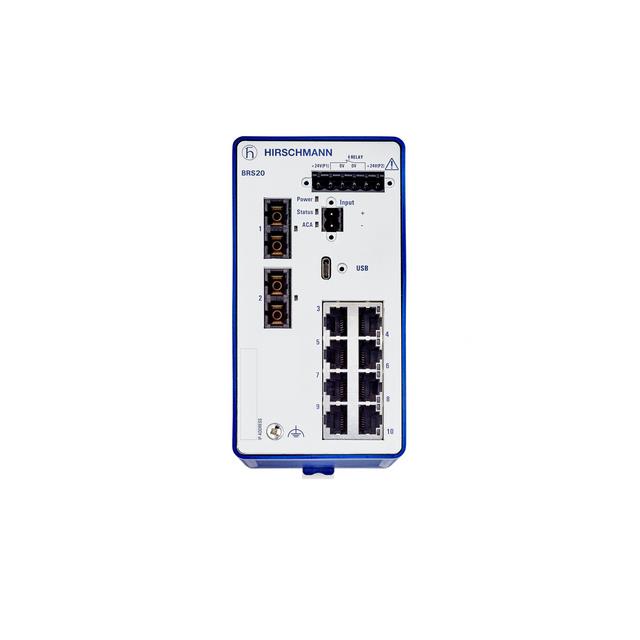 MANAGED INDUSTRIAL SWITCH FOR DI【BRS20-8TX/2FX】