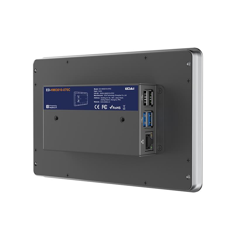 【ED-HMI3010-070C-0432】RASPBERRY PI 5 7" HMI W/ PI5