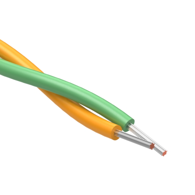 【30-03302】CABLE 2COND 22AWG GREEN/ORANGE