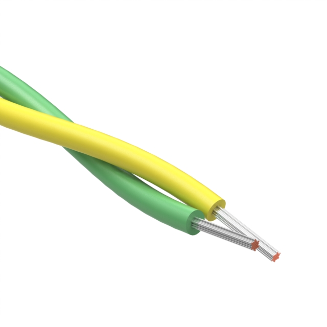 【30-03308】CABLE 2COND 22AWG YELLOW/GREEN
