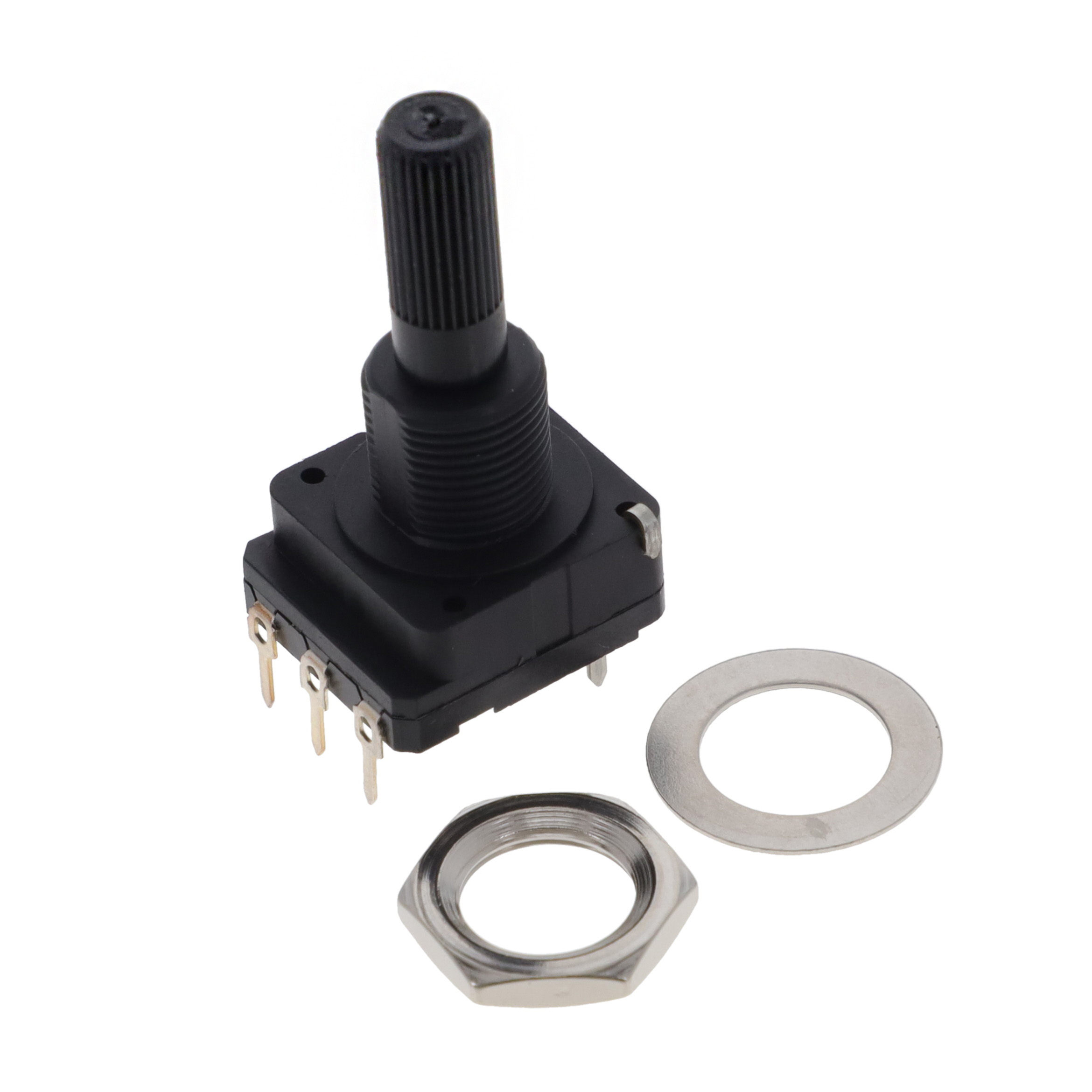 POT 10K OHM 1/5W CARBON LINEAR【PC16SV-10IP06-103A2020-25,0-TA】